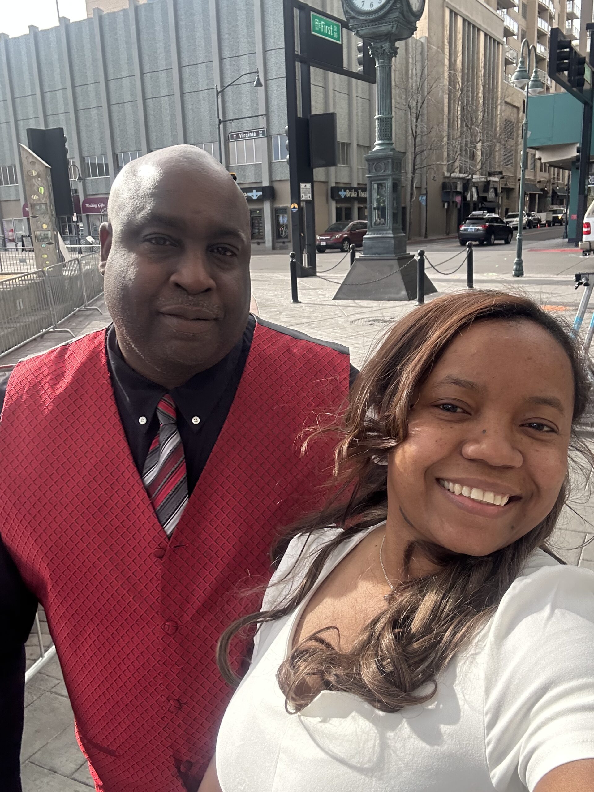 Keith and his wife